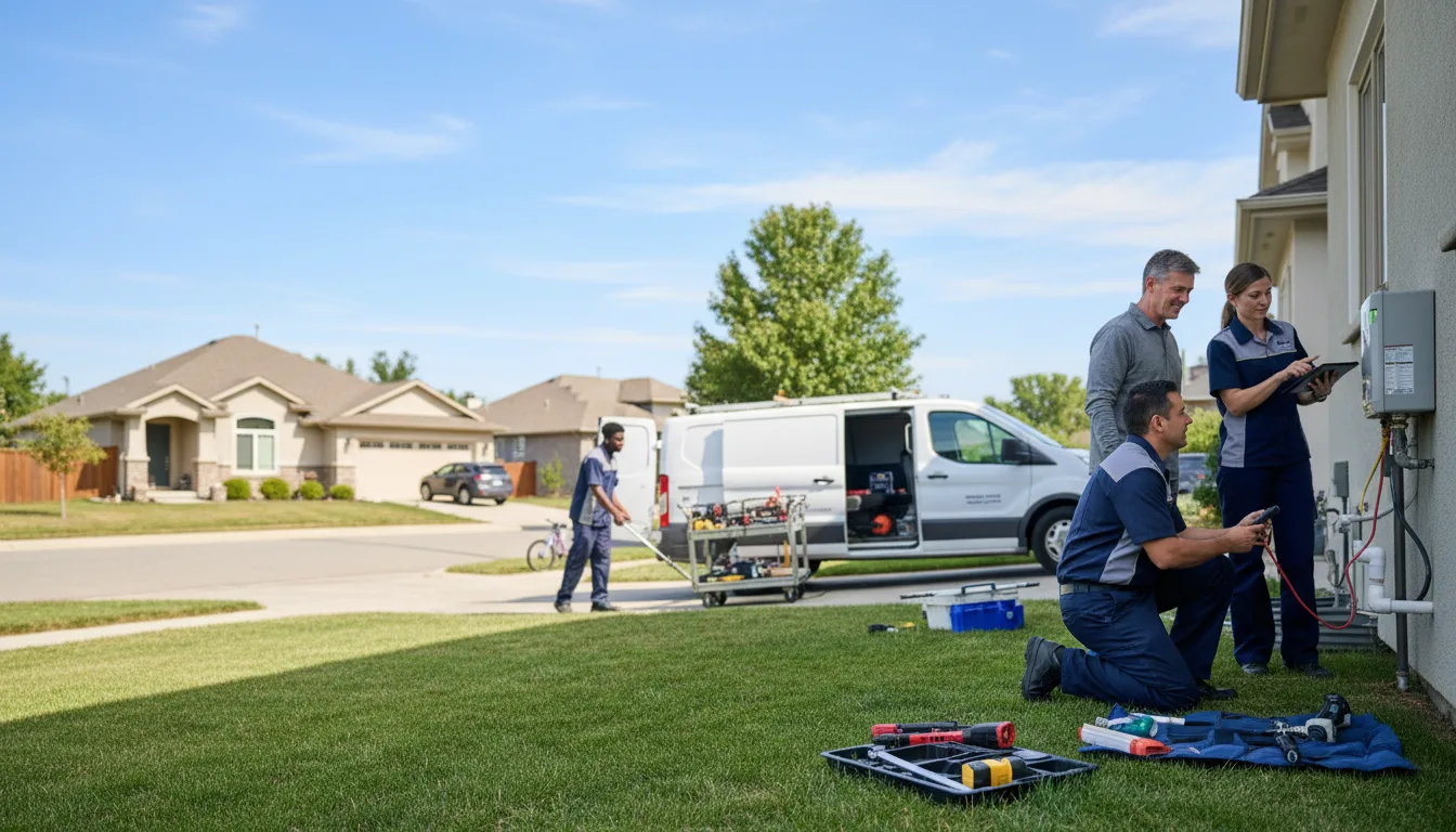 Tankless water heater service in Summit Station, PA